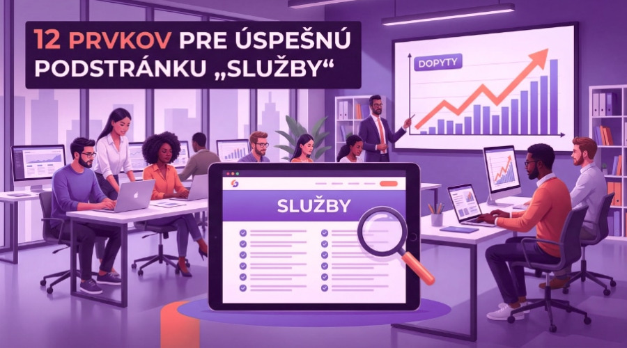 12 prvkov, ktoré by mala mať každá podstránka „Služby“, aby prinášala dopyty