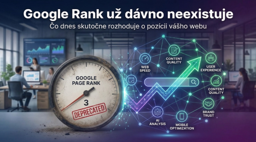 Google Rank už dávno neexistuje: Čo dnes skutočne rozhoduje o pozícii vášho webu